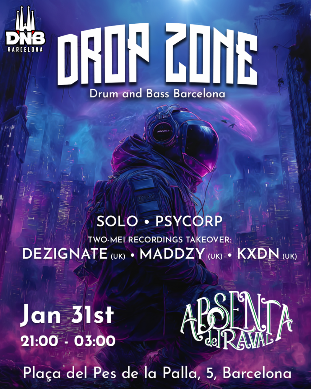 Flyer for Drop Zone