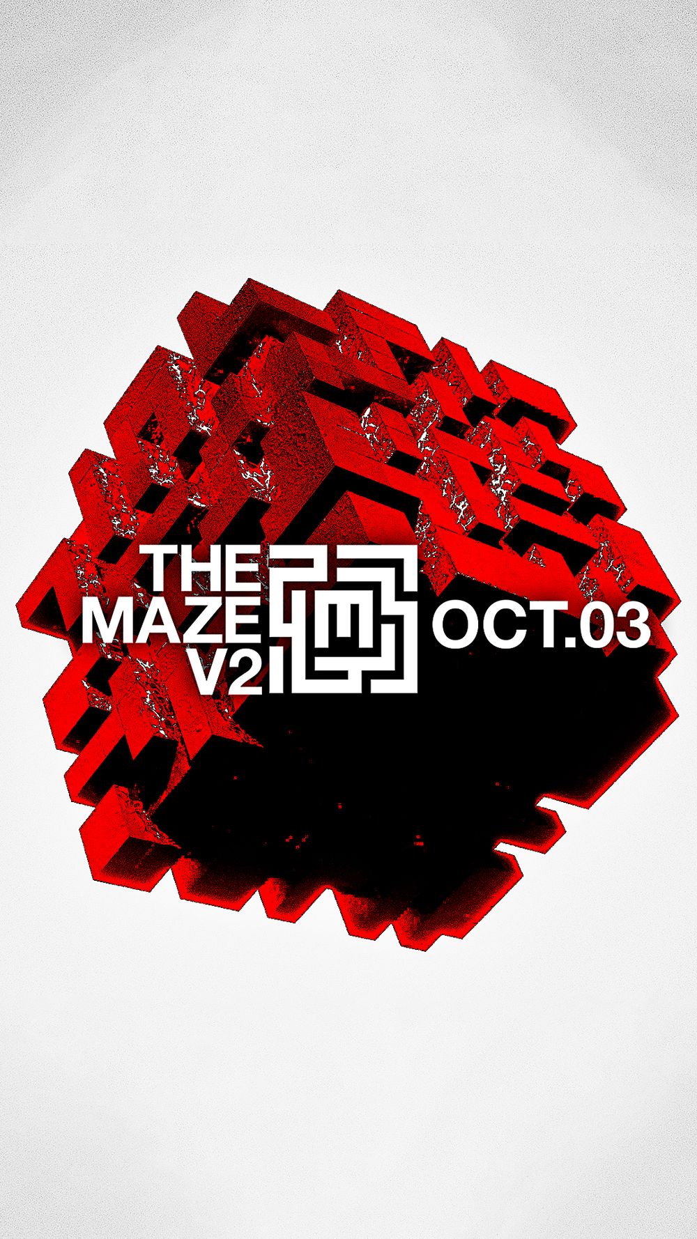 Flyer for ▀▄▀▄THE MAZE - V2 ▄▀▄▀