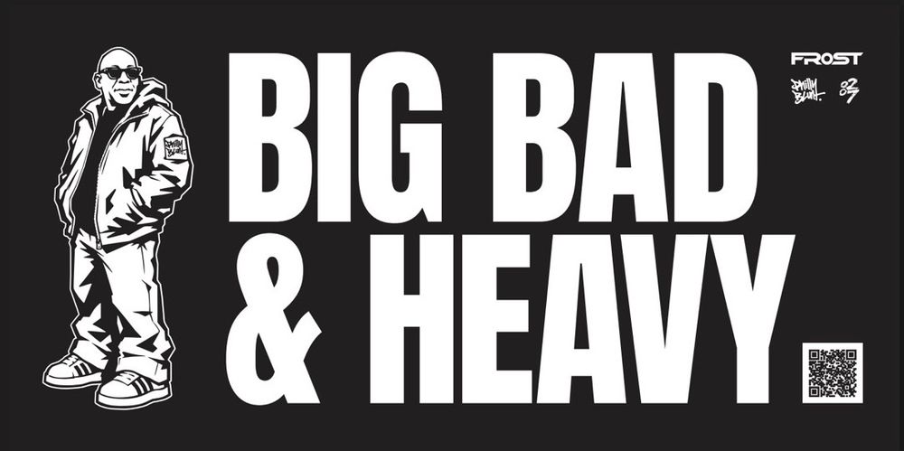 Flyer for Big, Bad & Heavy - Jumpin' Jack Frost Mini-Documentary Screening