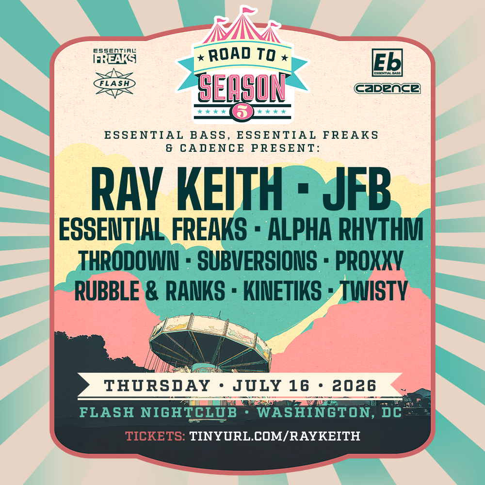 Flyer for Essential Bass: A Road to SEASON 5