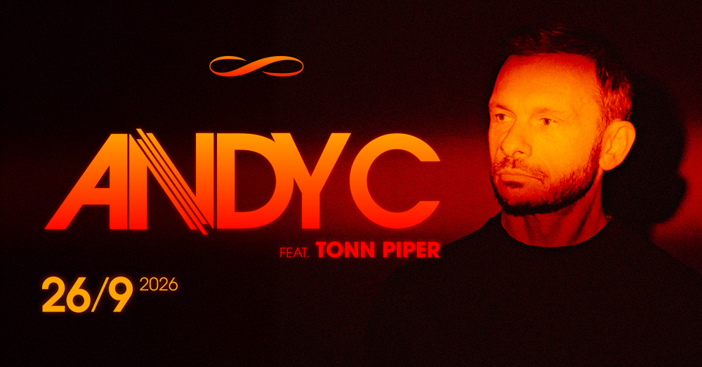 Flyer for Andy C & MC Tonn Piper ∞ ROXY Prague