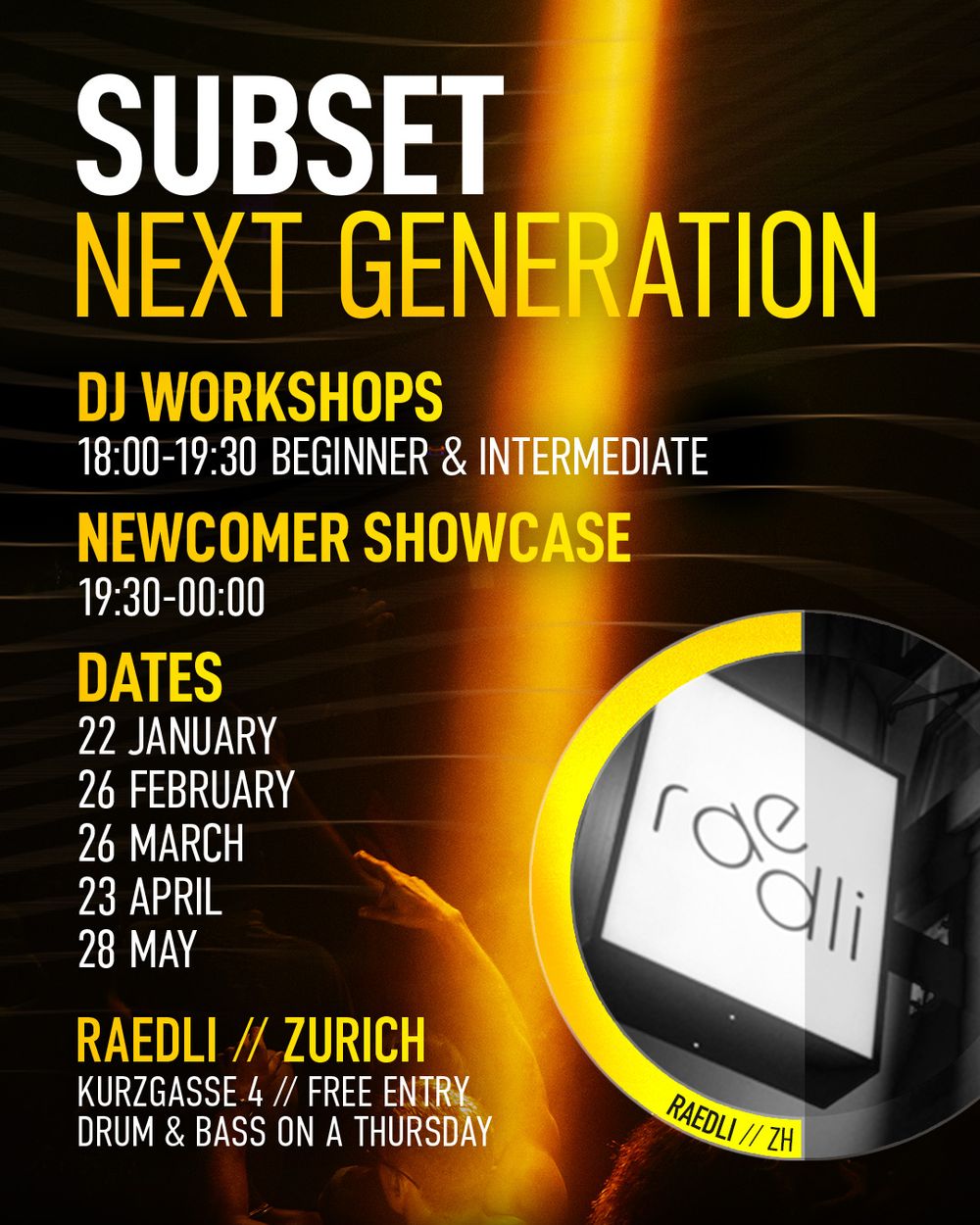 Flyer for Subset: Next Generation