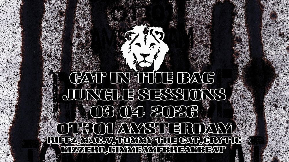 Flyer for Cat In The Bag Jungle Sessions