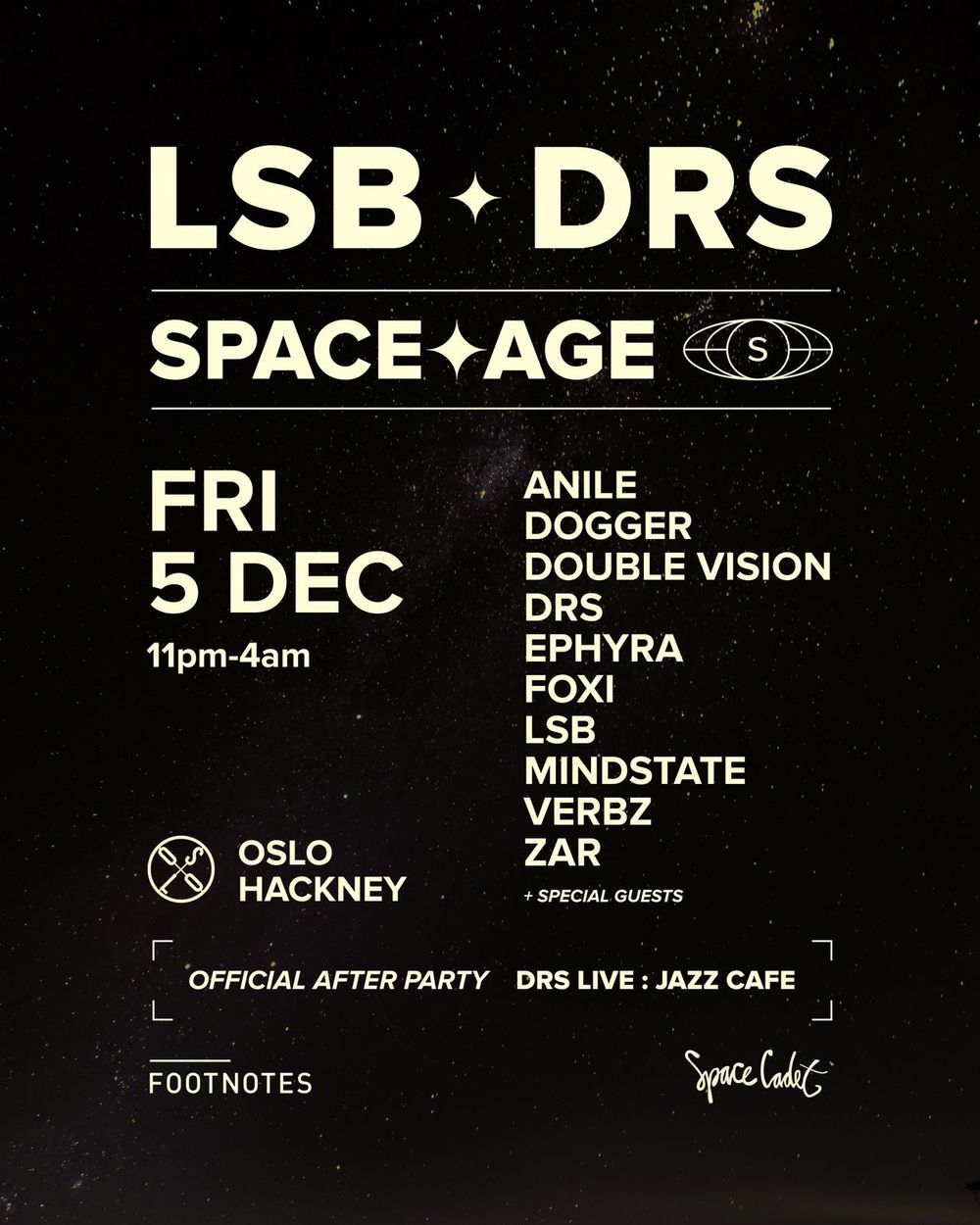 Flyer for Space Age