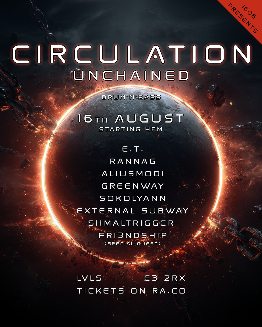 Flyer for Circulation - Unchained