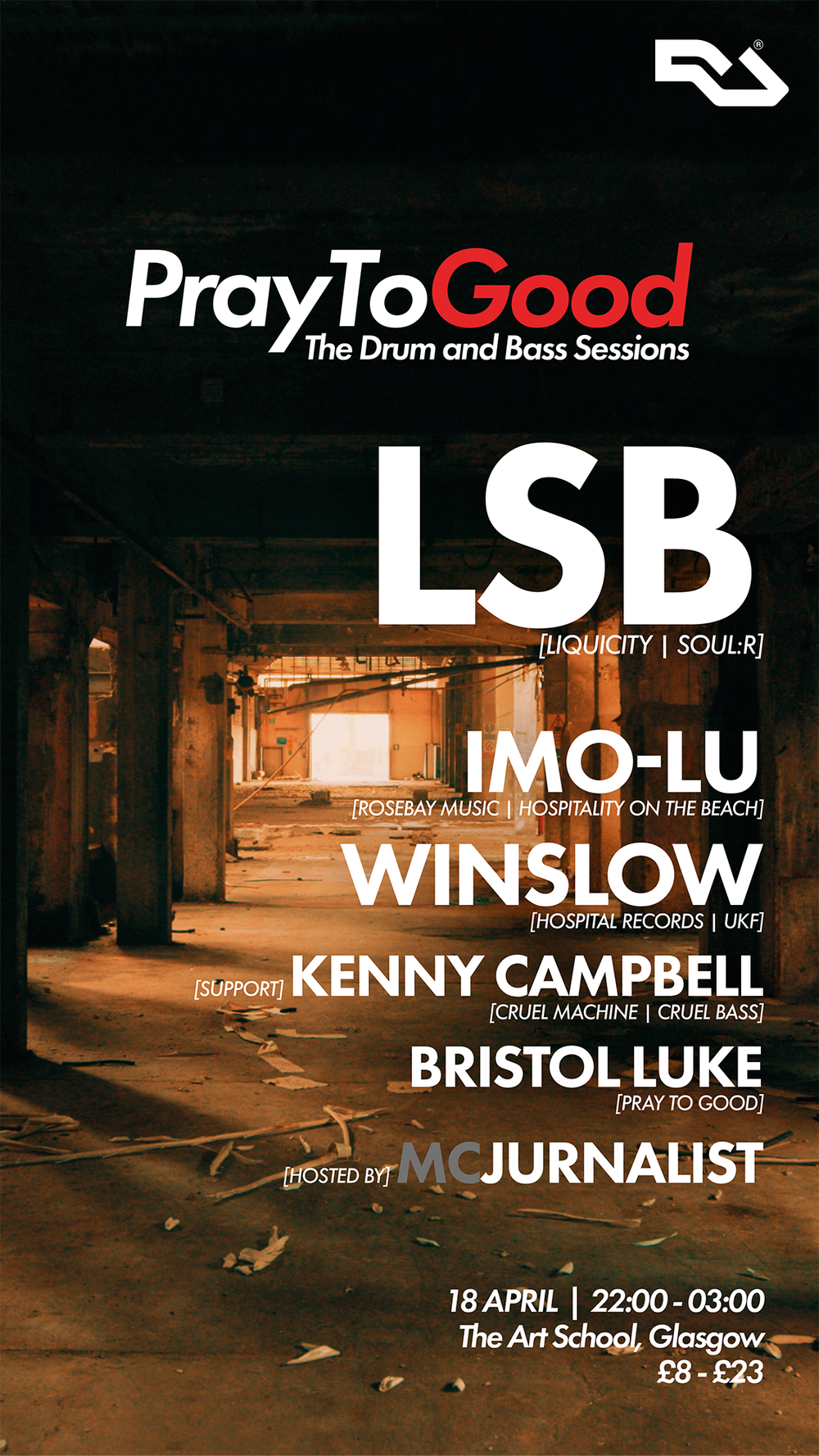 Flyer for LSB \\\ Pray To Good