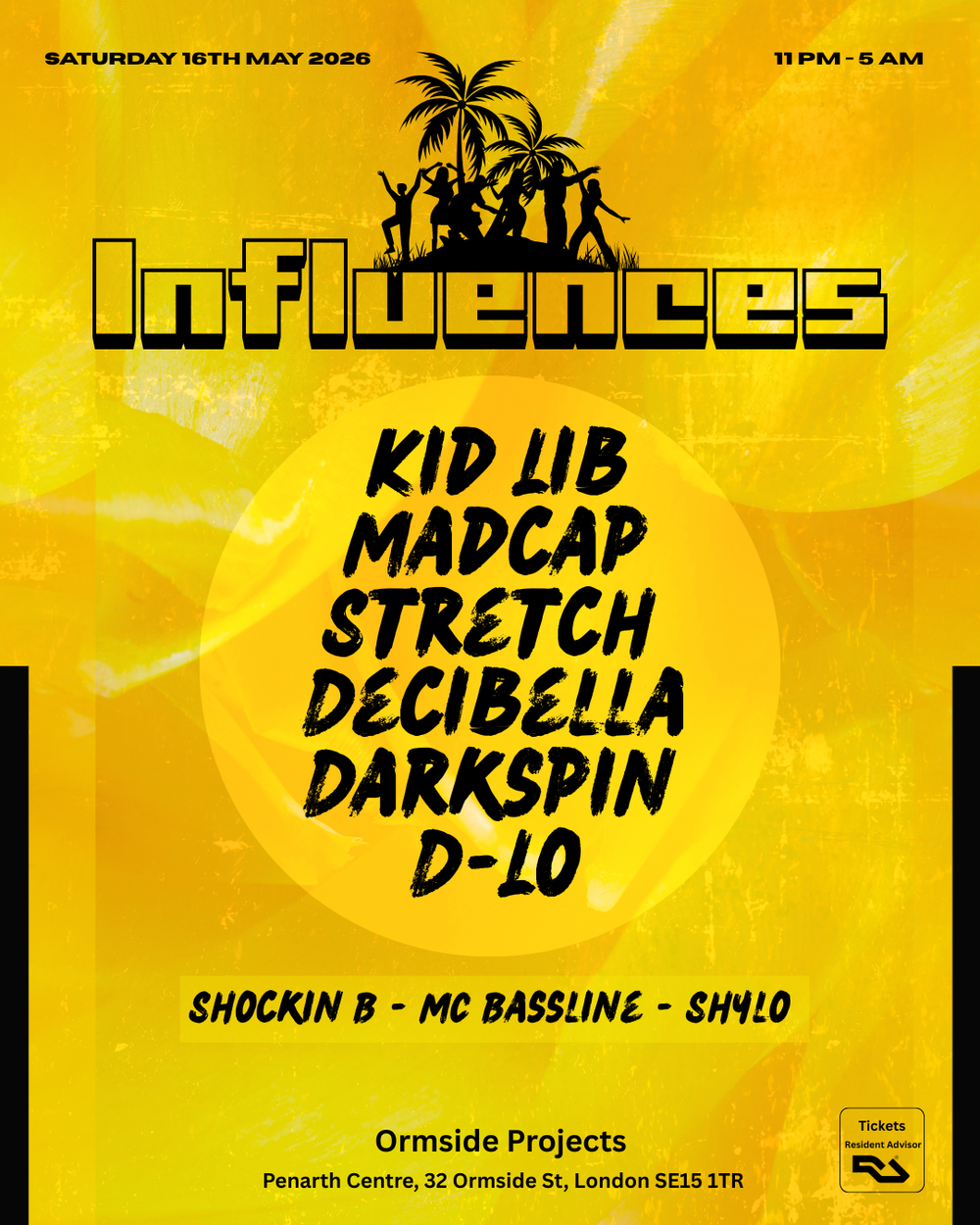 Flyer for Influences