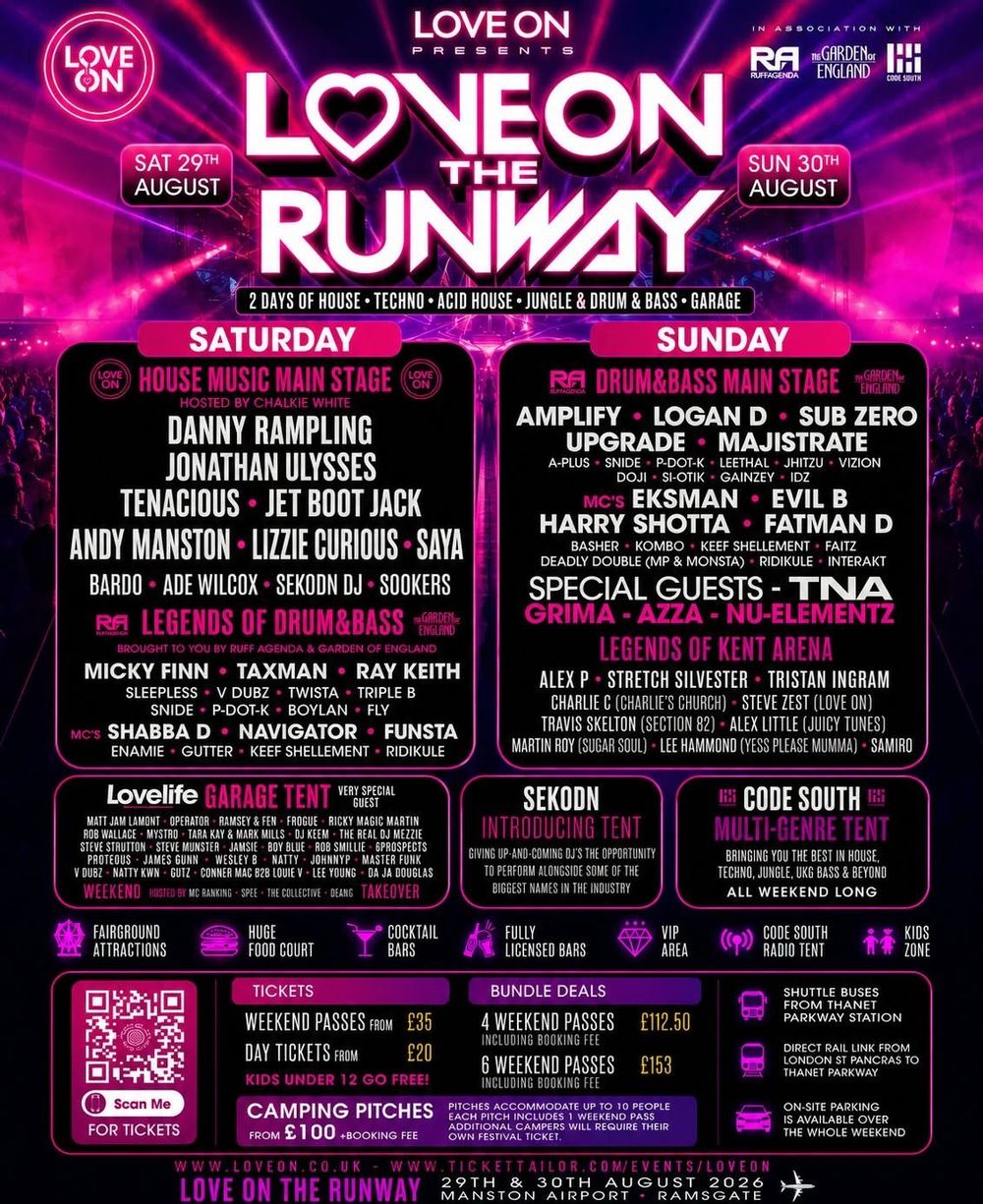 Flyer for Love On THE RUNWAY