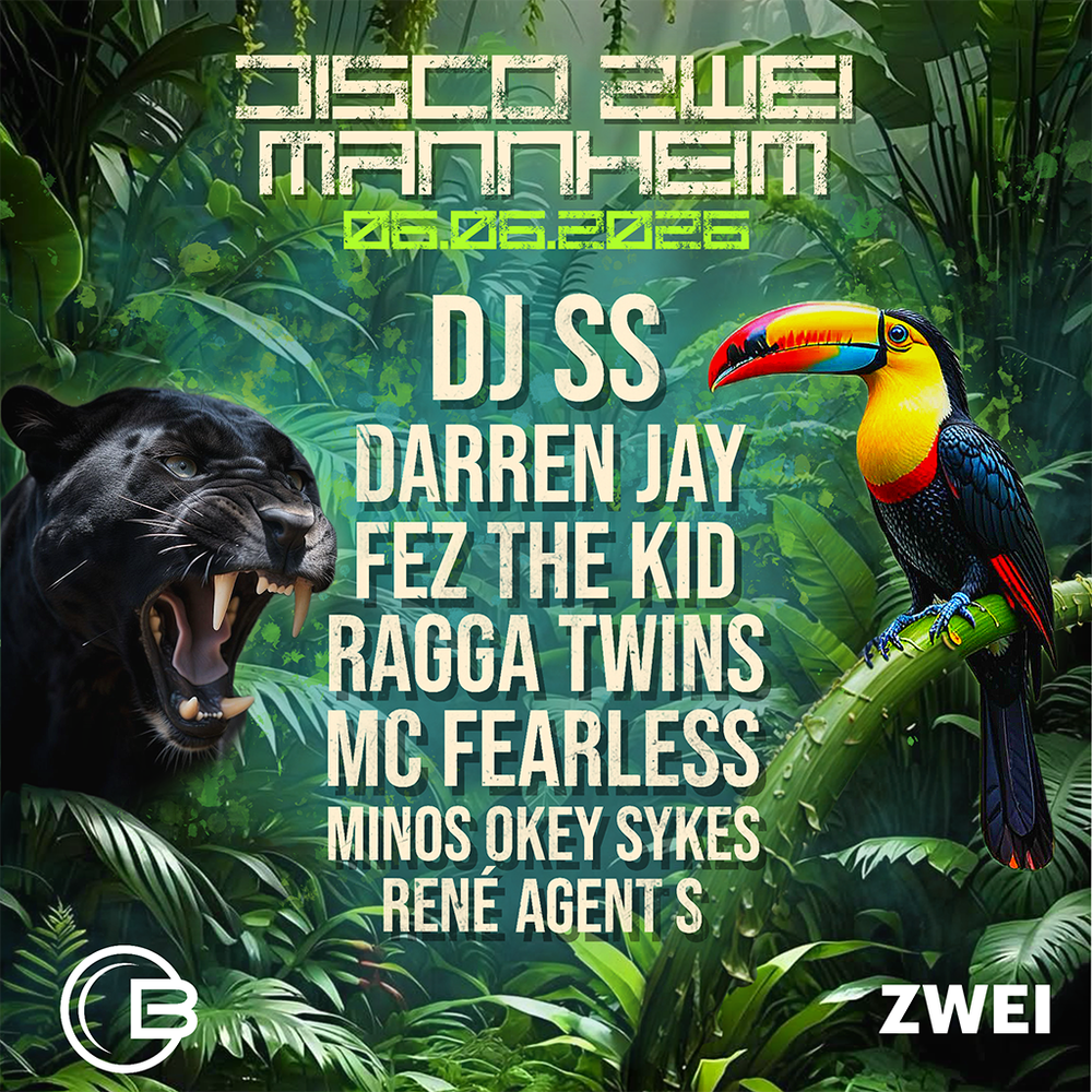 Flyer for Basskantine präsentiert DJ SS, Darren Jay, Fez the Kid, Ragga Twins uvm