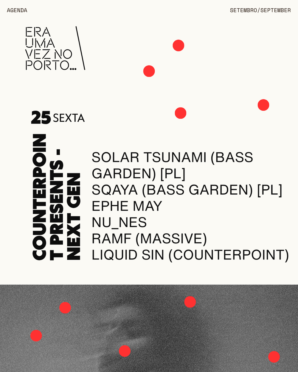 Flyer for COUNTERPOINT presents NEXT GEN
