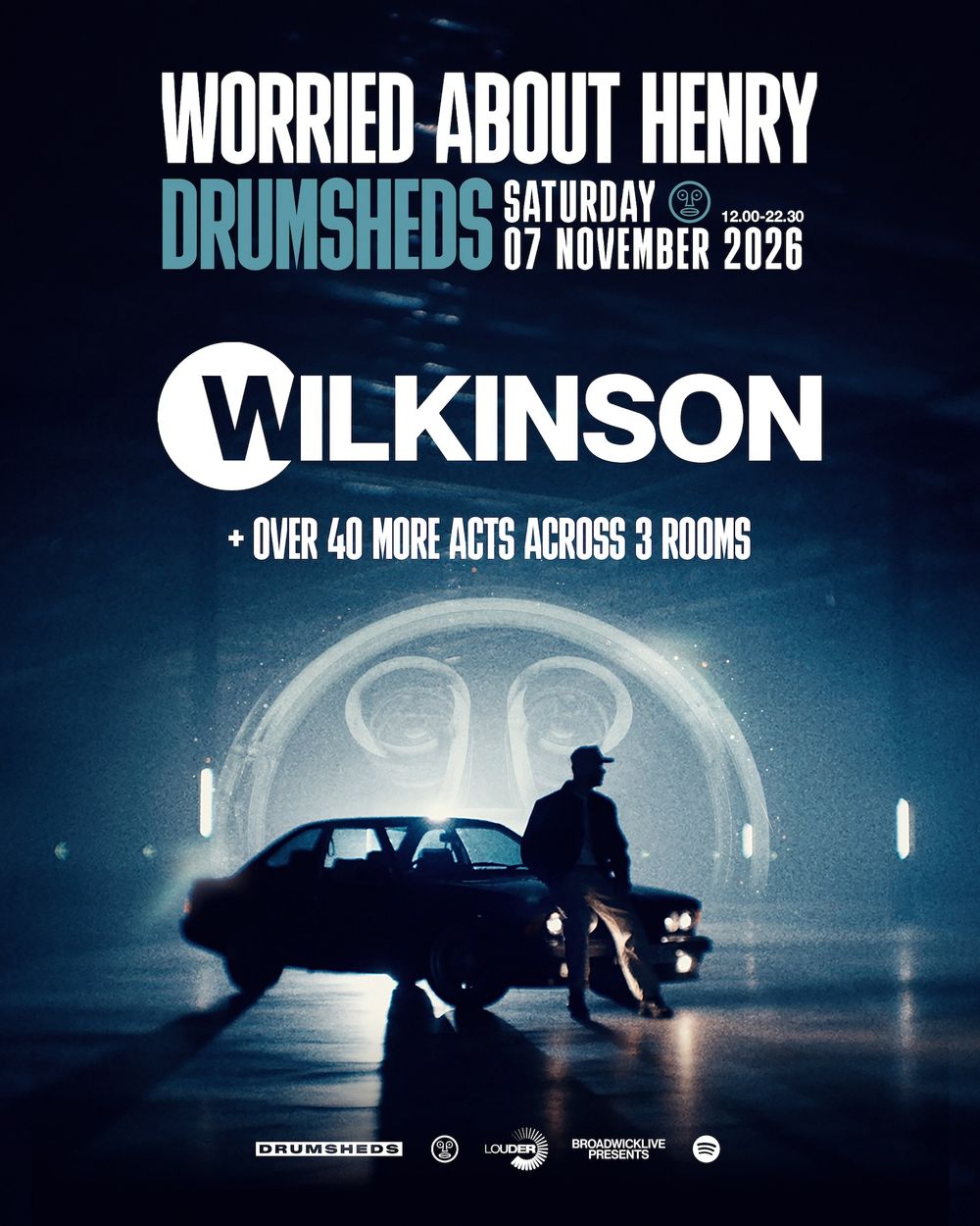 Flyer for Worried About Henry with Wilkinson, Bou, Kanine, Luude and many more