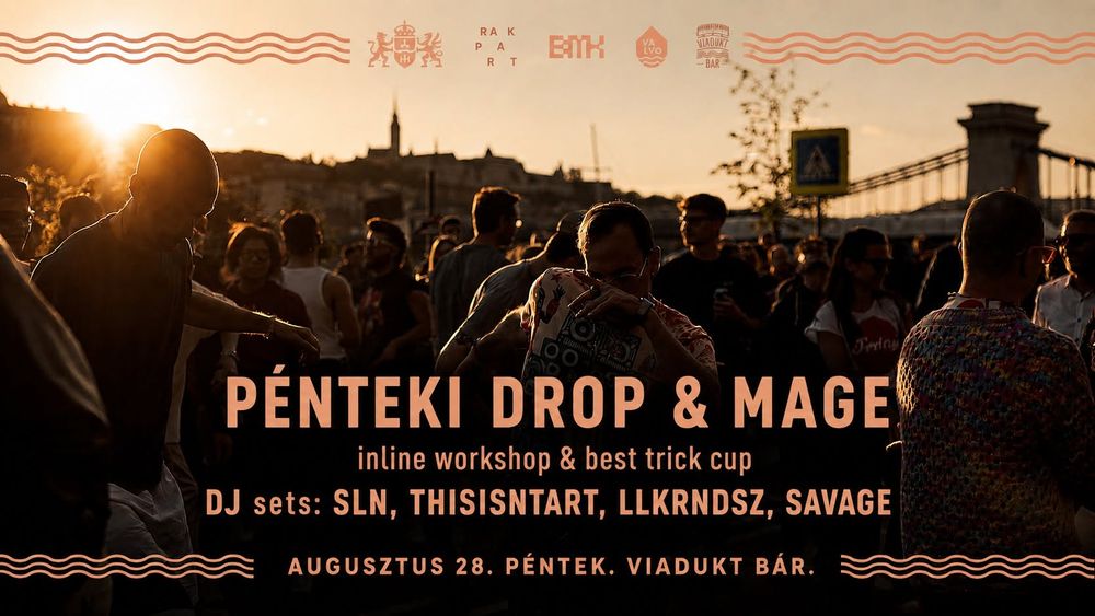 Flyer for Friday drop
