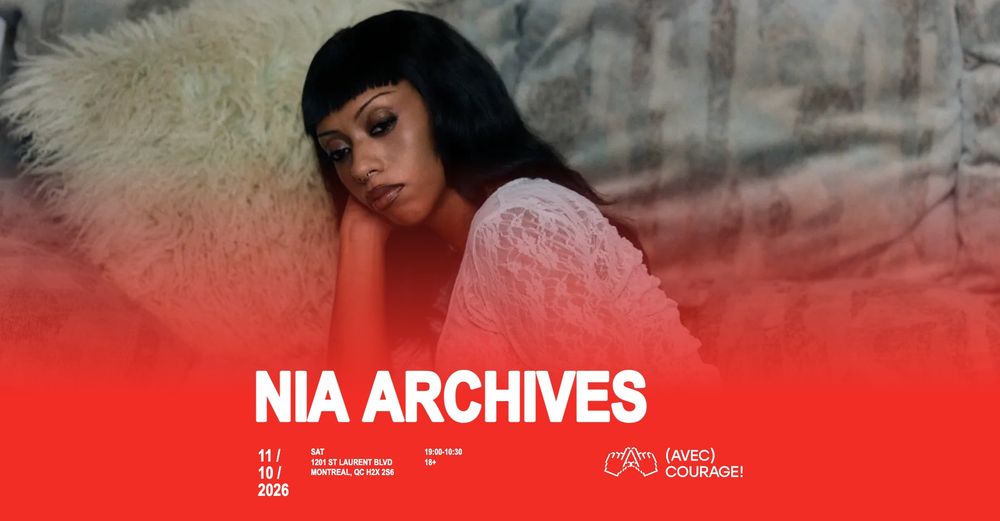 Flyer for Nia Archives - Montréal