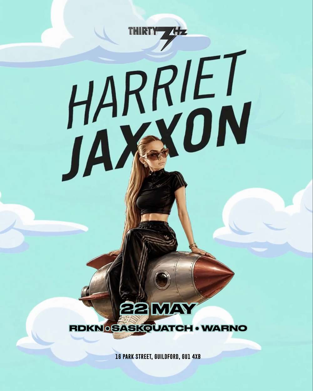 Flyer for Harriet Jaxxon