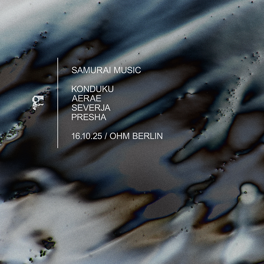 Flyer for Samurai Music