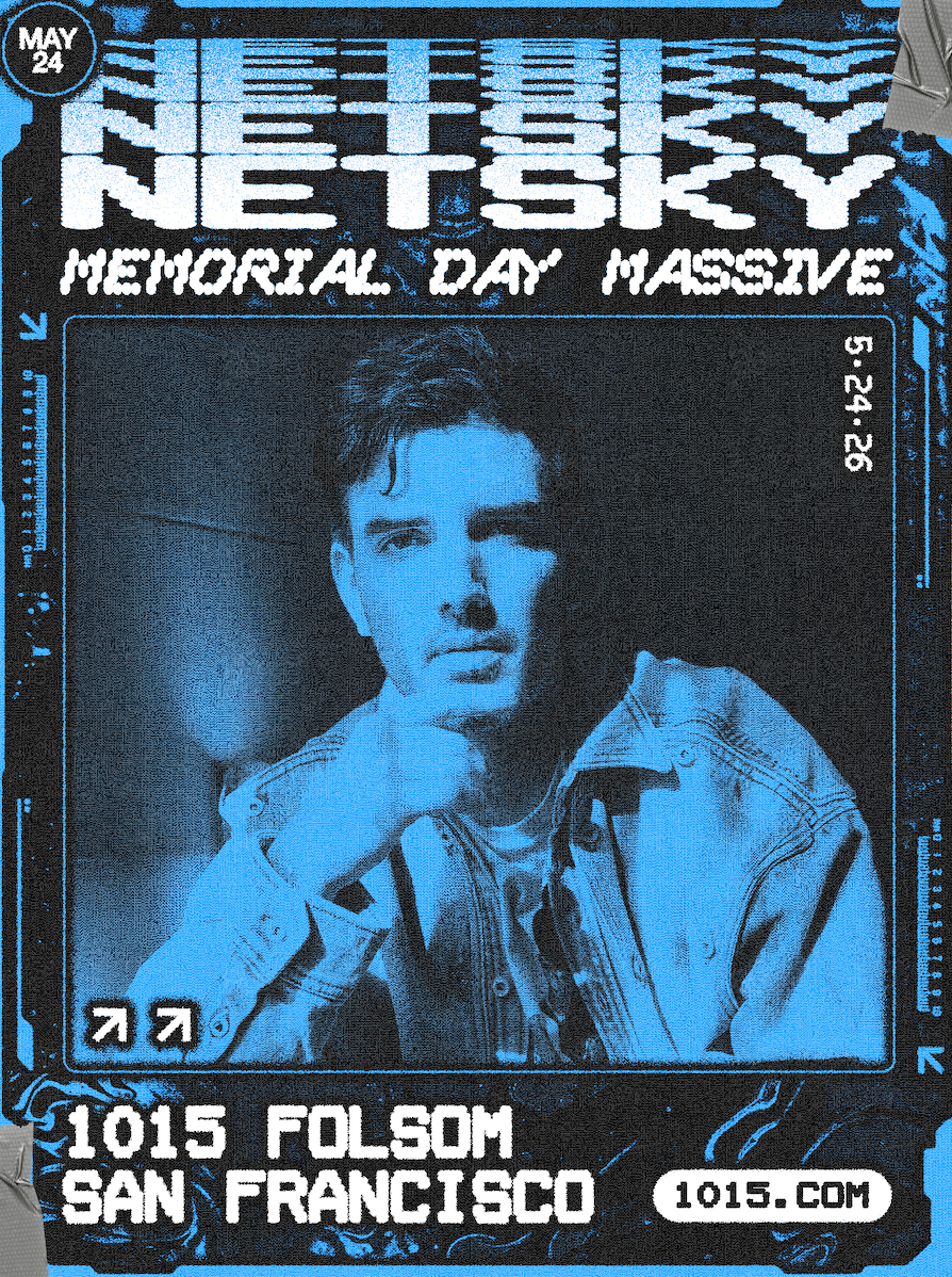 Flyer for Netsky