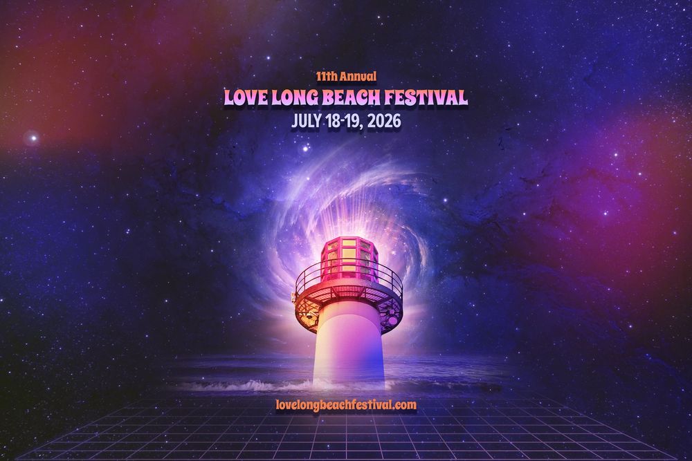 Flyer for Love Long Beach Festival 2026