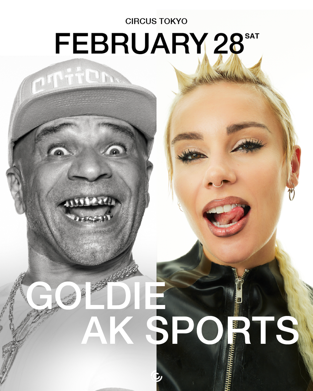 Flyer for Goldie × AK SPORTS