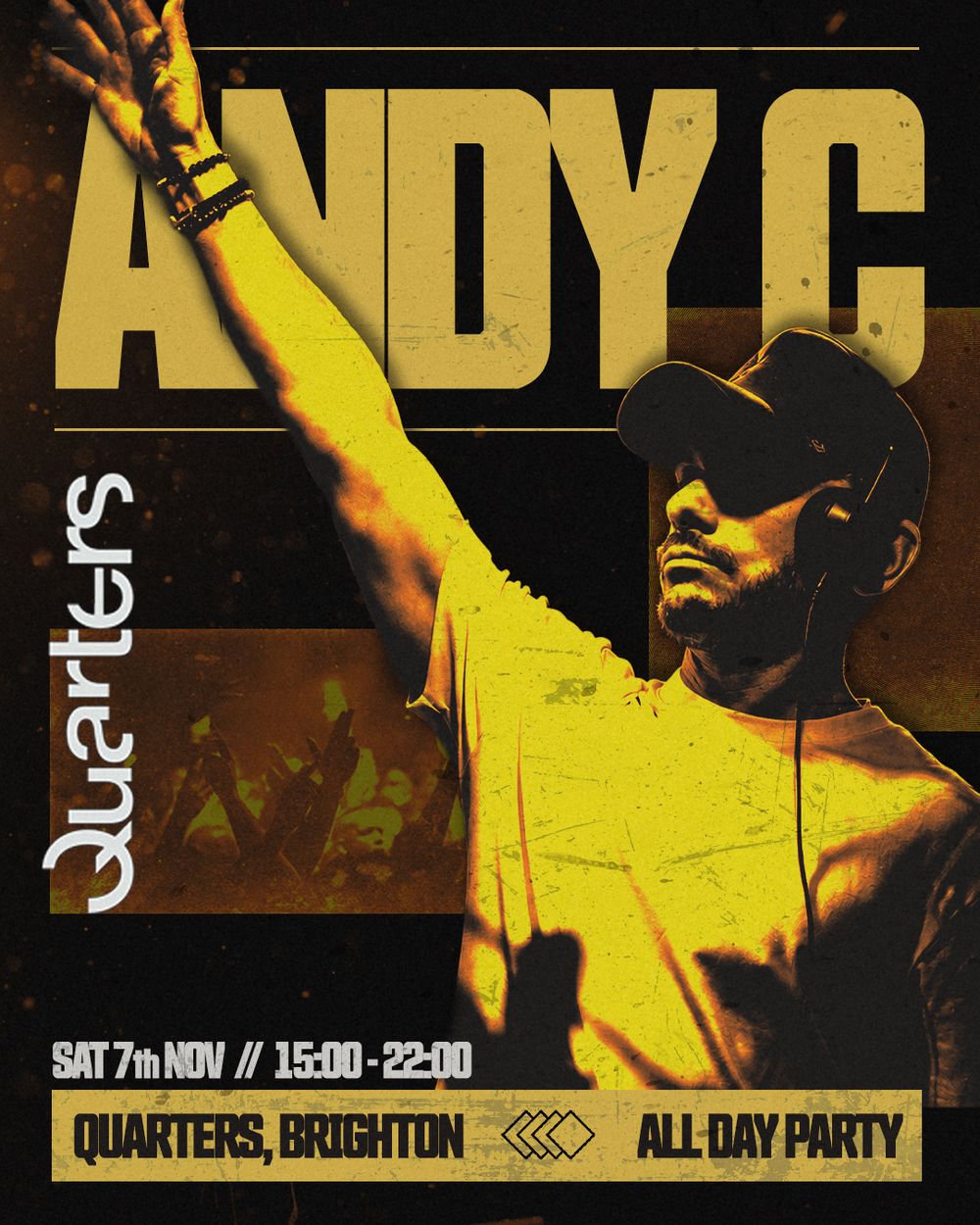 Flyer for Andy C (Day Party)