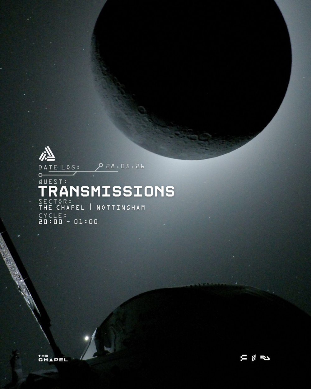 Flyer for Interstellar Audio: Transmissions - May 2026