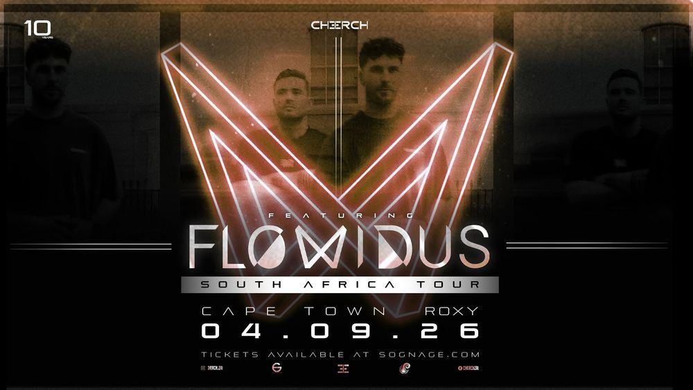 Flyer for Cherch presents: Flowidus (Cape Town)
