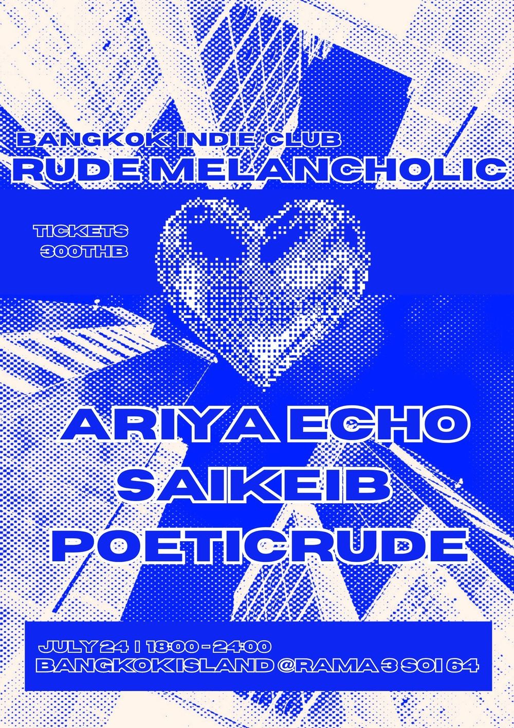 Flyer for RUDE MELANCHOLIC