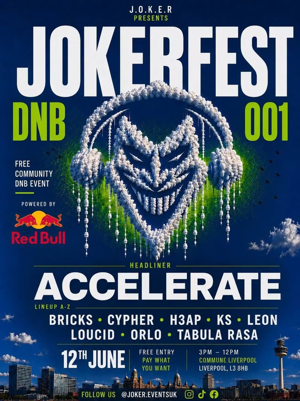 Flyer for J.O.K.E.R presents : JOKERFEST