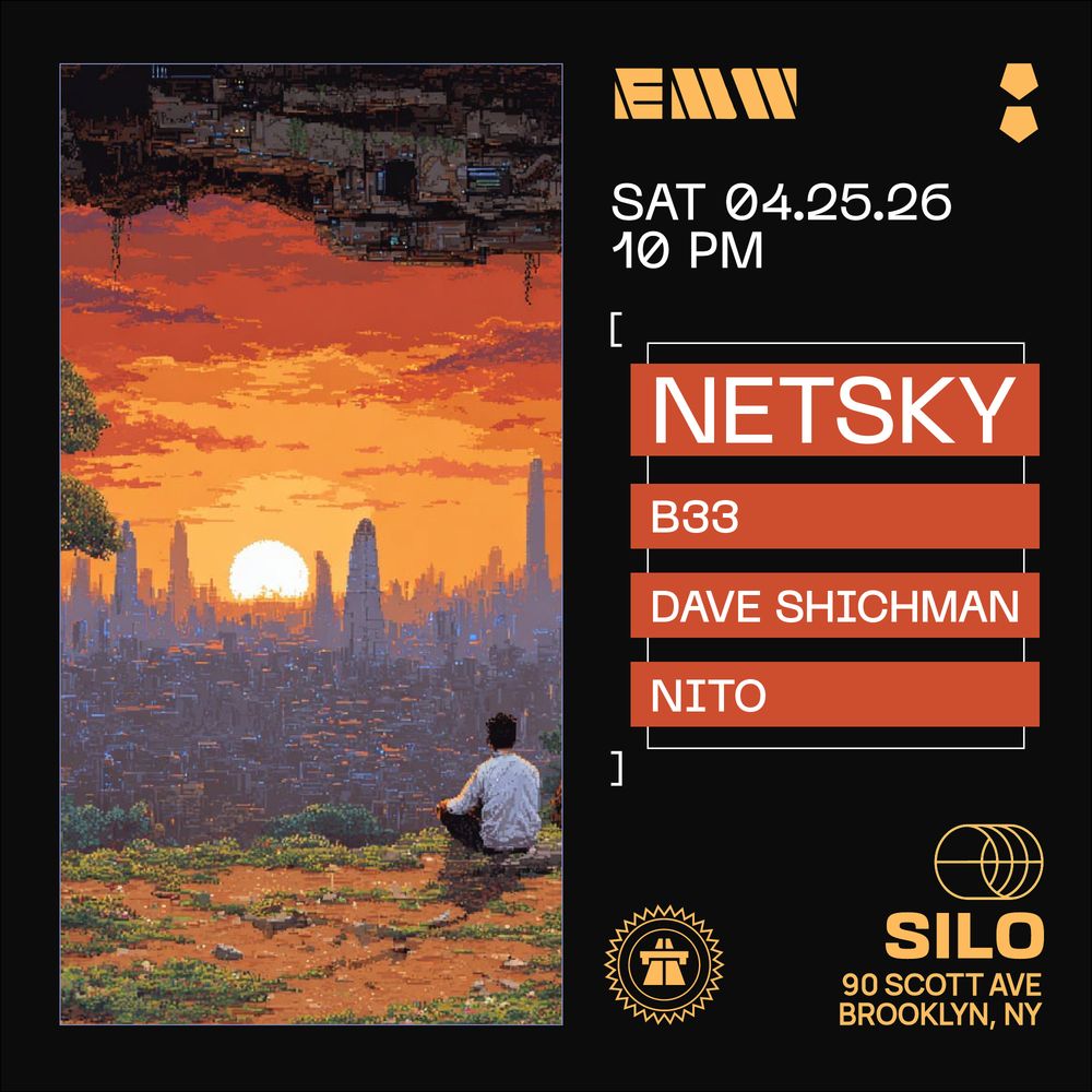 Flyer for Netsky